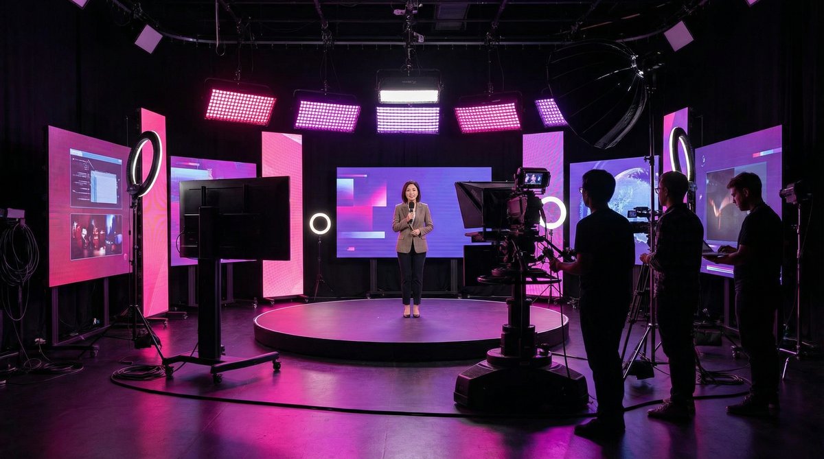 老司机专业视频制作现场